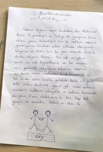 Eskisehirli Küçük Çocuktan Gazze'deki Kardeslerine Duygulandiran Mektup