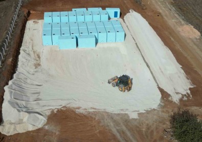 Pazaryeri'nde Bin 500 Metreküplük Modüler Su Deposunun Yapimina Baslanildi