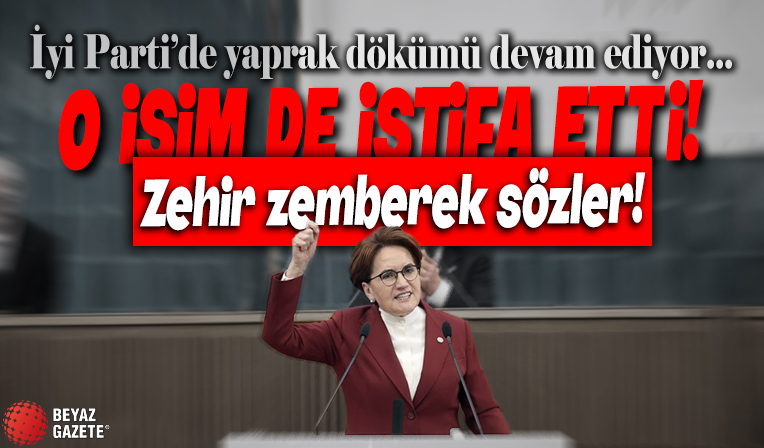 İyi Parti'de bir ayrılık daha! Avukat Çağdaş Çelik partiden istifa etti