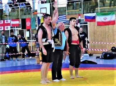 Uluslararasi Aba Güresi Sampiyonasi, Almanya'da Yapildi