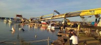 Alapli'da Batan Tekneler Karaya Çikarildi
