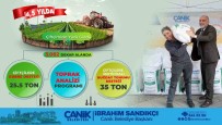 Canik'te Çiftçilere 25,5 Ton Gübre Ve 35 Ton Bugday Tohumu Destegi