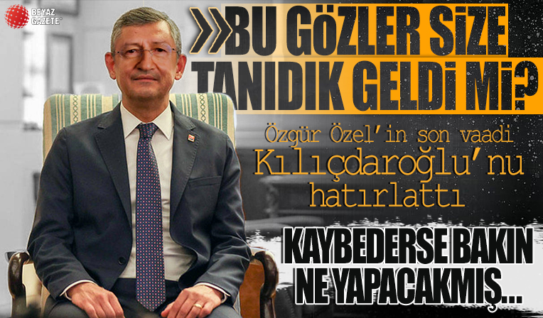 Kılıçdaroğlu'nu koltuğundan eden Özgür Özel'den iddialı çıkış: Kaybedersem bırakırım