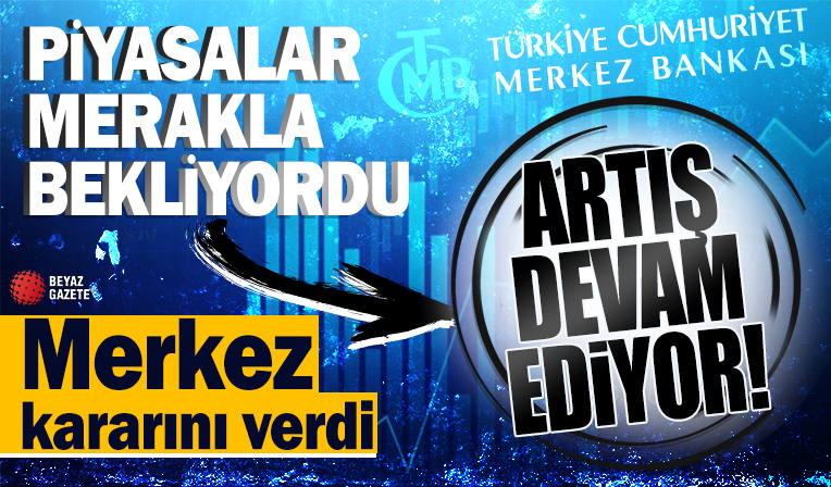 Merkez Bankası faiz kararını açıkladı!