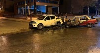 Merzifon'da Pikap Ile Otomobil Çarpisti Açiklamasi 4 Yarali Haberi