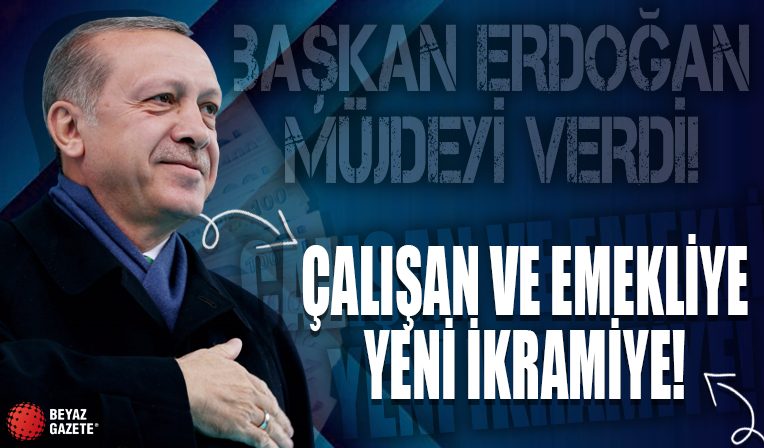 Başkan Erdoğan'dan emeklilere yeni müjde: Çalışan emekli 5 bin TL ikramiye alacak