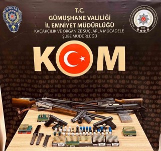 Gümüshane'de Silah Ticareti Yapanlara Operasyon