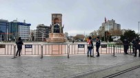 Taksim Meydani Bariyerlerle Kapatildi