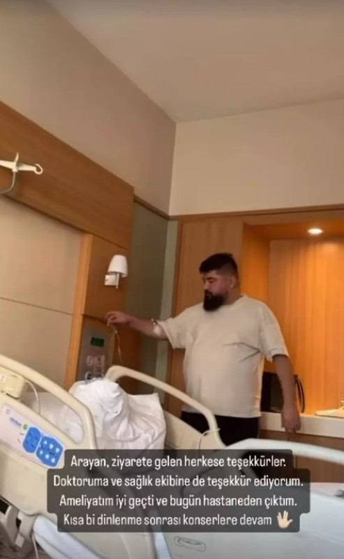 Apar topar ameliyata alındı