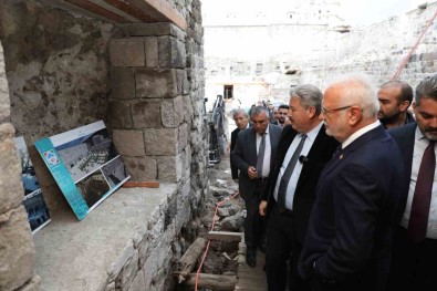 520 Yillik Tarihi Gön Han Kapali Çarsi'ya Nefes Aldiracak