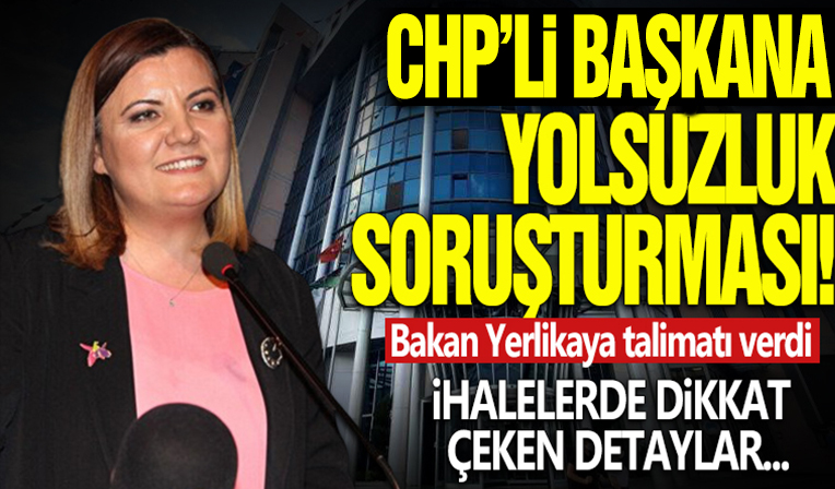 CHP'li İzmit Belediye Başkanı Fatma Kaplan Hürriyet hakkında 'ihalede usulsüzlük' iddiası: Bakan Yerlikaya talimatı verdi