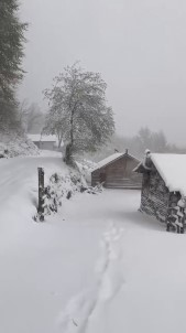 Sakarya'nin Yüksek Kesimleri Beyaza Büründü