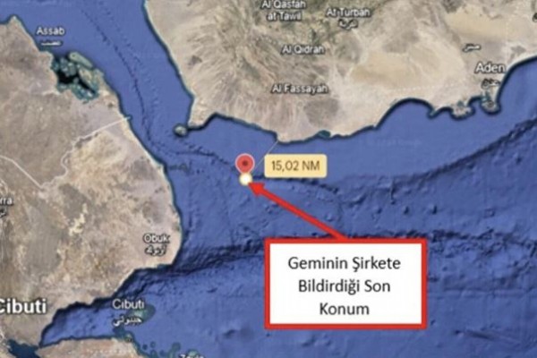 Yemen açıklarında alıkonulmuştu: Türk denizcilerin bulunduğu gemi 15 saat sonra kurtarıldı