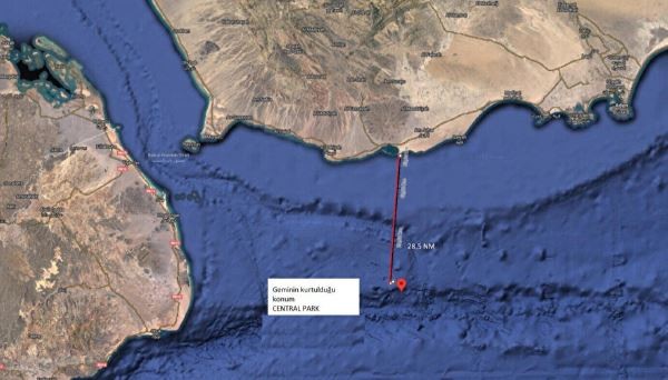Yemen açıklarında alıkonulmuştu: Türk denizcilerin bulunduğu gemi 15 saat sonra kurtarıldı