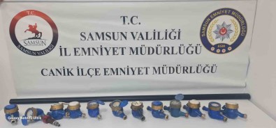 Samsun'da 5 Adresten 12 Su Saati Çalan 2 Kisi Yakalandi