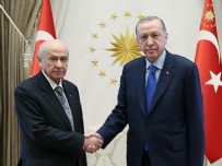 Başkan Erdoğan-Bahçeli görüşmesi sona erdi
