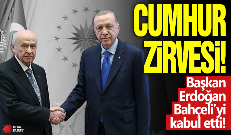 Başkan Erdoğan-Bahçeli görüşmesi sona erdi
