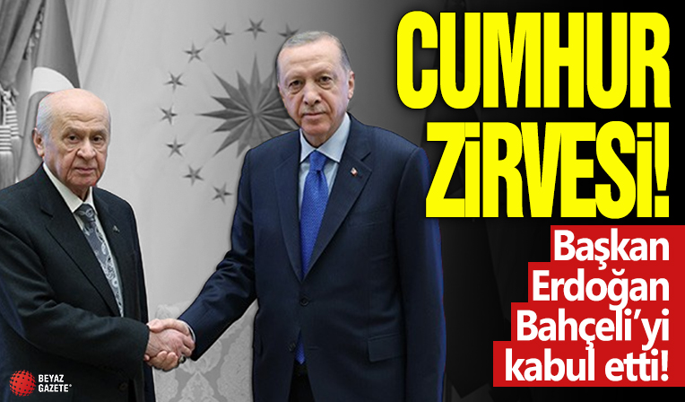 Başkan Erdoğan-Bahçeli görüşmesi sona erdi
