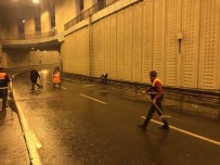 Kagithane'de Çaglayan Alt Geçidi'ni Su Basti