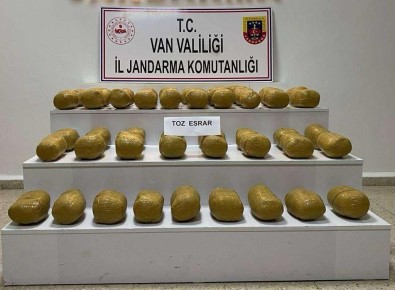 Van'da 51 Kilo Toz Esrar Ele Geçirildi