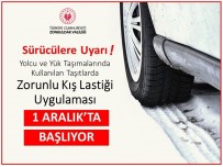 Zonguldak'ta 1 Aralik'ta Kis Lastigi Uygulamasi Basliyor