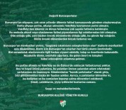 Bursaspor Kulübü Açiklamasi 'Satilacak Futbolcumuz Yok'