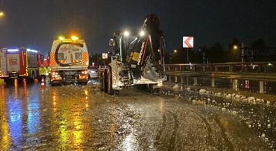 D-100 Karayolu’nda beş araç birbirine girdi: Bir ölü beş yaralı