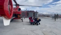 Helikopter Ambulans Böbrek Hastasi Için Havalandi