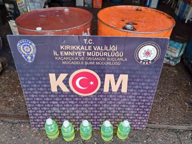 Kirikkale'de 350 Litre Kaçak Akaryakit Ele Geçirildi Açiklamasi 1 Gözalti