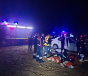 Mardin'de Kontrolden Çikan Otomobil Takla Atti Açiklamasi 5 Yarali