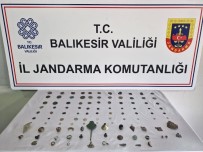Balikesir'de Jandarmadan Tarihi Eser Operasyonu