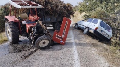 Selendi'de Trafik Kazasi Açiklamasi 7 Yarali