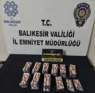 Balikesir'de Kamyonete Uyusturucu Hap Operasyonu