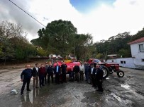 Milas Korucuk'a Büyüksehir'den Yangin Tankeri