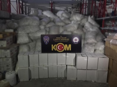 Adana'da 52 Milyon 100 Bin Gümrük Kaçagi Makaron Ele Geçirildi