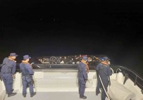 Ezine Açiklarinda 35 Kaçak Göçmen Yakalandi