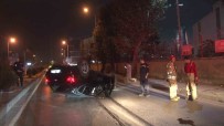 Tuzla'da Alkollü Sürücünün Kullandigi Araç Takla Atarak Durabildi