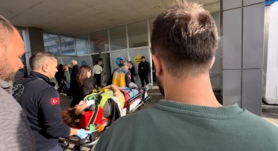 Hastane Insaatinda 5 Metre Yükseklikten Düsen Isçi Yaralandi