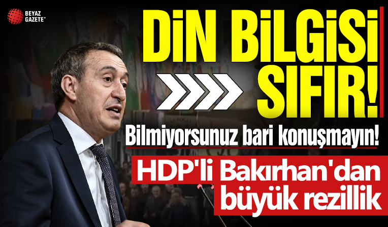 Namaz vakti miting yapan HDP'li Tuncer Bakırhan'dan rezillik: Cumanın kazasını kılarız