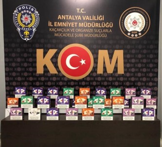 Antalya'da 157 Bin 920 Adet Makaron Ele Geçirildi