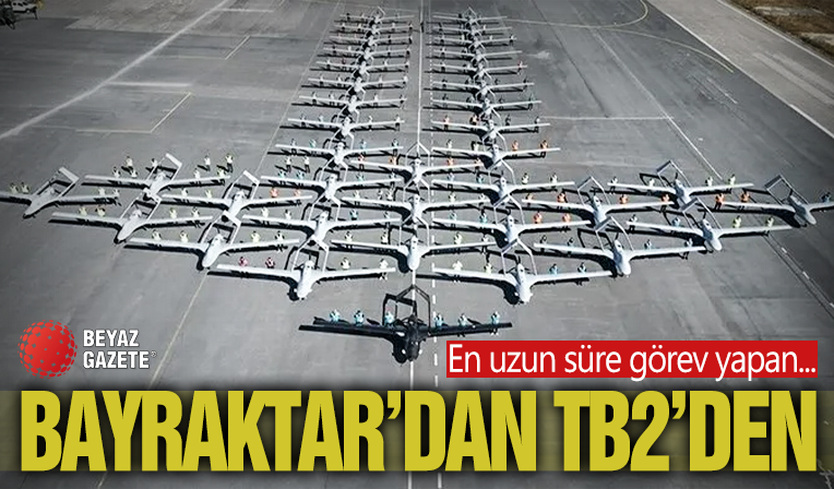 Bayraktar TB2 bir ilke imza attı!