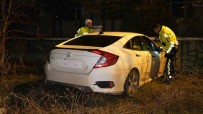 Kaza Yapan Sürücü Otomobilini Terk Ederek Kayiplara Karisti