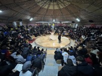 Baskan Örki Liselilerle Birlikte Sema Gösterisi Izledi