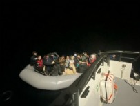 Çanakkale'de 96 kaçak göçmen kurtarıldı, 15 kaçak göçmen yakalandı