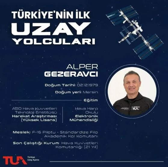 Hazırlıklar tamam! Uzay yolcumuz Alper Gezeravcı geri sayıma başladı