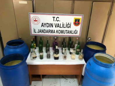 Jandarmanin Operasyonunda Bin 550 Litre Sahte Sarap Ele Geçirildi