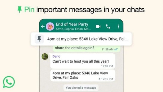 WhatsApp' a yeni özellik geldi: Mesajlar sabitlenecek