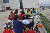 Lapseki Devlet Hastanesinde Deprem Ve Yangin Tatbikati