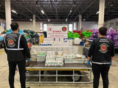 Pendik'te Kaçak Ilaç Ve Uyusturucu Operasyonu