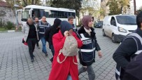 Samsun'da 53 Kisiyi Internet Üzerinden Dolandiran 11 Sahis Adliyeye Sevk Edildi